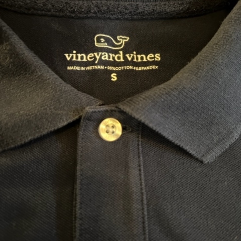 Vineyard Vines Small SS Navy Polo​​​​​​​​​​​​​​​ - Picture 3 of 4
